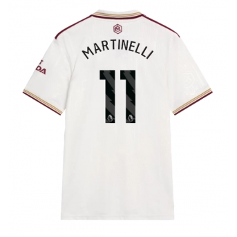 Arsenal Gabriel Martinelli #11 Maglia Gara Terza Repliche 2025-26 Maniche Corte